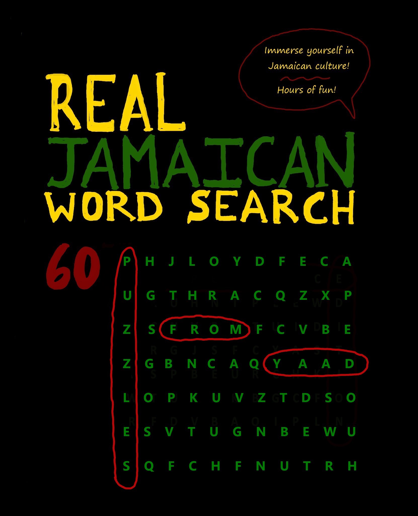 Real Jamaican Word Search