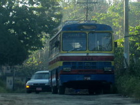 Country bus Jamaica