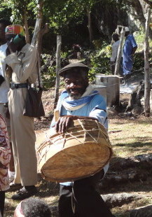 Maroon Bass Drum