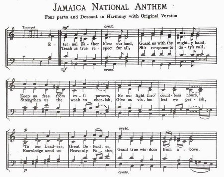 Jamaican National Anthem Part 1
