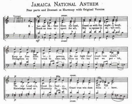 Jamaican National Anthem Part 1